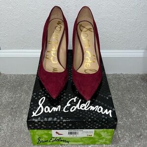 Sam Edelman Red Heels